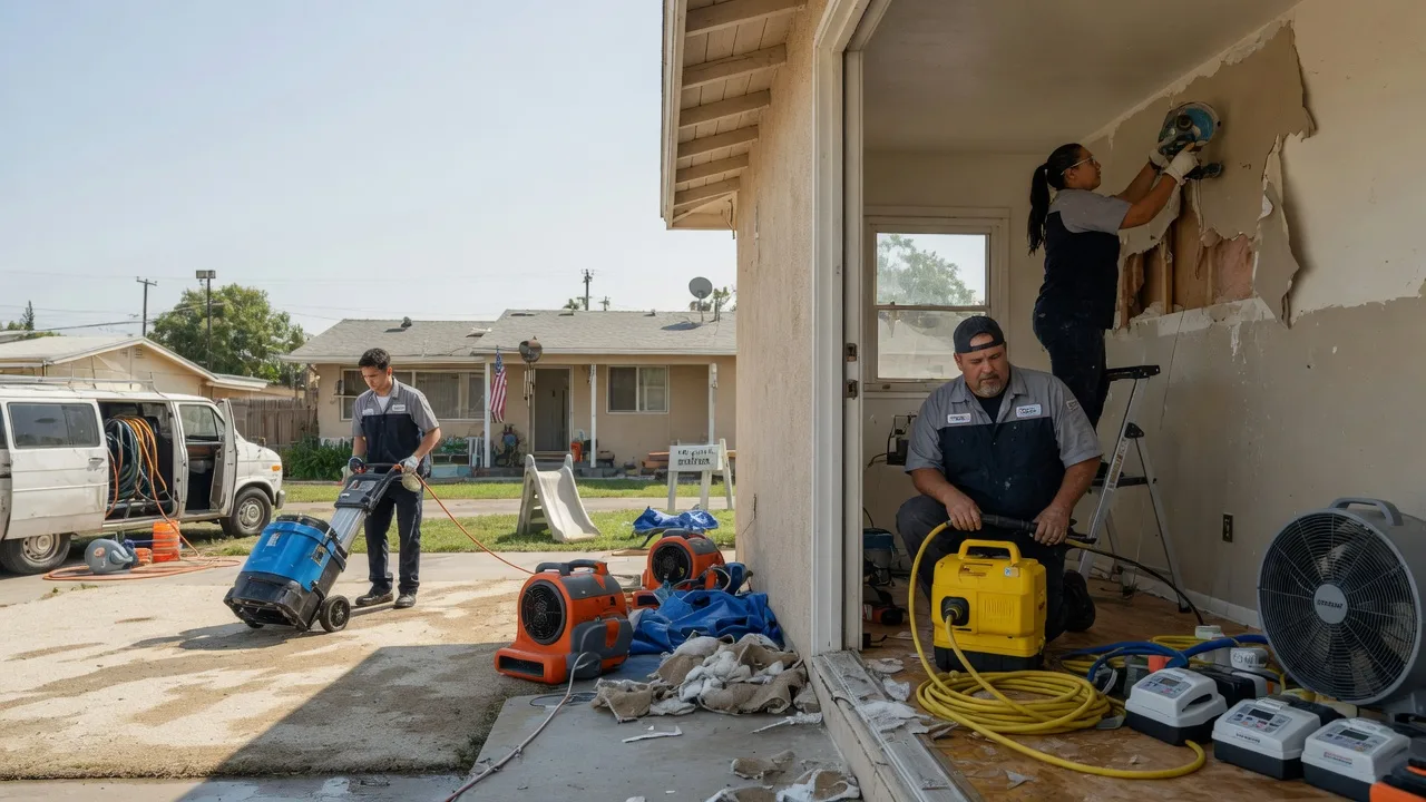 Water Damage Restoration in New Town, ND near me